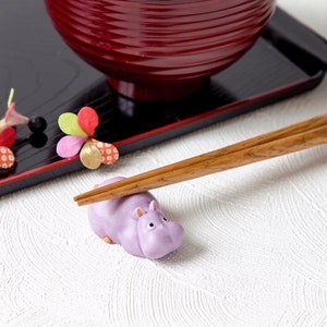 Original Ghibli Ceramic Chopsticks Rest Set of 4 Spirited Away Figure/Figurine/Interior Home Decor No Face/Bo Mouse Studio Ghibli Gift image 3