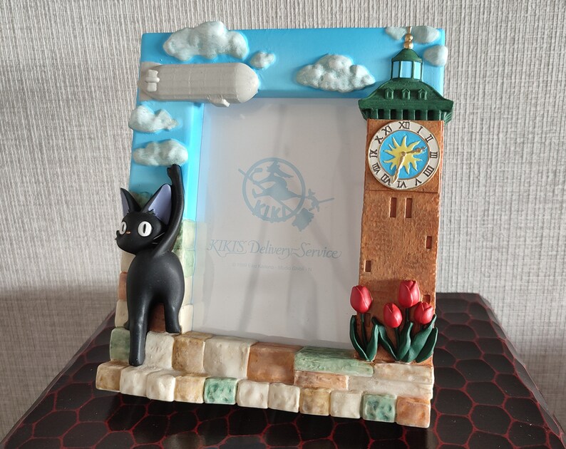 Original Ghibli Jiji Photo Frame/interior Diorama Kikis Etsy