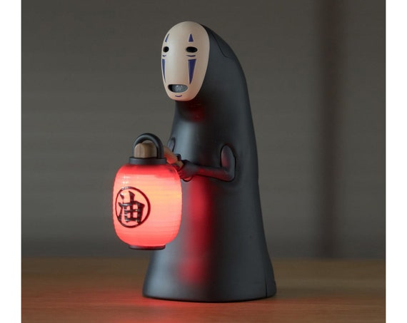 Original Ghibli Figurine/lantern Spirited Away  Figure/statuette/replica/home Decor/diorama Kaonashi No Face Light Studio  Ghibli Gift -  Denmark