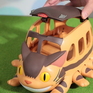 Original Ghibli Catbus Action Toy/Figure My Neighbor Totoro Figurine/Statue/Replica/Interior Decor/Holder Anime Studio Ghibli Gift image 8