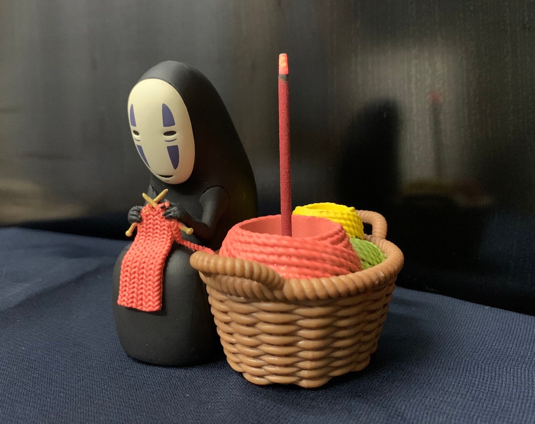Original Ghibli Figurine/lantern Spirited Away  Figure/statuette/replica/home Decor/diorama Kaonashi No Face Light Studio  Ghibli Gift -  Denmark