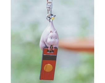 Original Ghibli Bo Mouse Keychain/Charm • Spirited Away Bag Decor/Pendant/Strap • Anime Studio Ghibli Gift