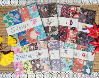 Original Ghibli Origami Papier 2023 • Totoro, Whisper, Mononoke, Kikis Lieferung, Spirited Stationery/Craft • Anime Studio Ghibli Geschenk