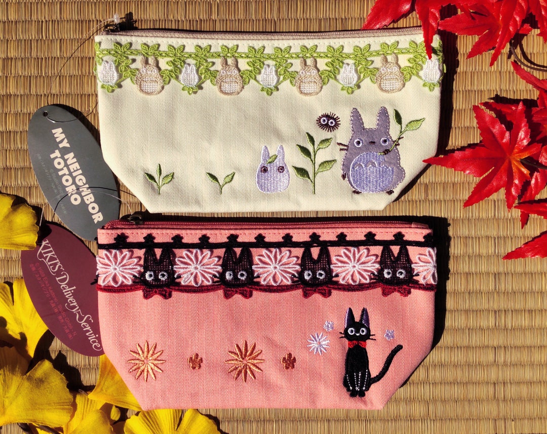 Original Ghibli Studio Pouch/clutch My Neighbor Totoro/kikis Delivery Service Pencil Case