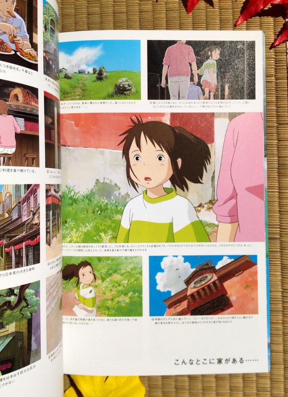 USED Art Of Spirited Away Book Hayao Miyazaki Studio Ghibli Japan Anime  Japanese