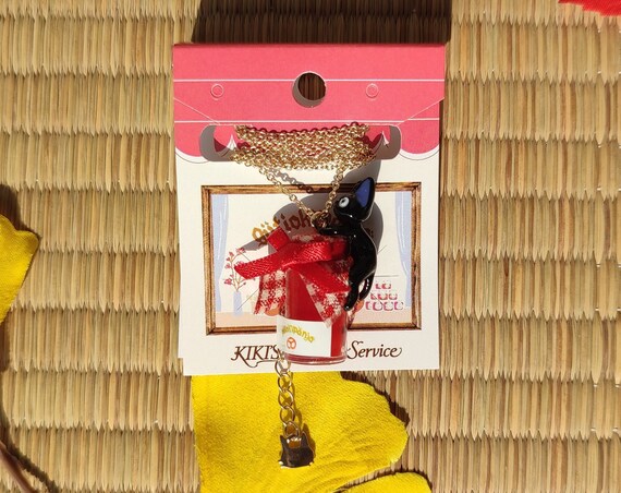 Studio ghibli kiki's delivery deals service jiji hanging necklace