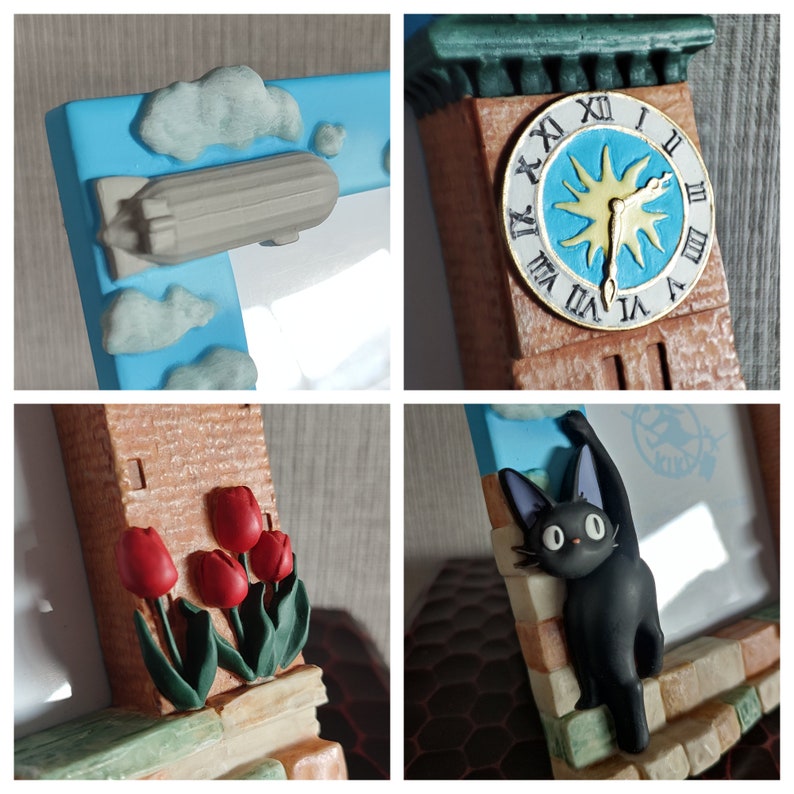 Original Ghibli Jiji Photo Frame/interior Diorama Kikis Etsy