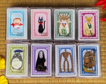 Original Ghibli 54 Playing Cards/deck Totoro Laputa -