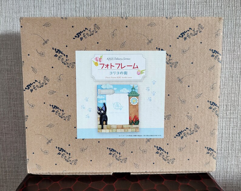 Original Ghibli Jiji Photo Frame/interior Diorama Kikis Etsy