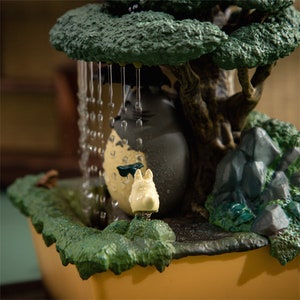 Original Ghibli Totoro Water Garden/Figure My Neighbor Totoro Figurine/Statue/Replica/Home Decor/Interior Diorama Studio Ghibli Gift image 5