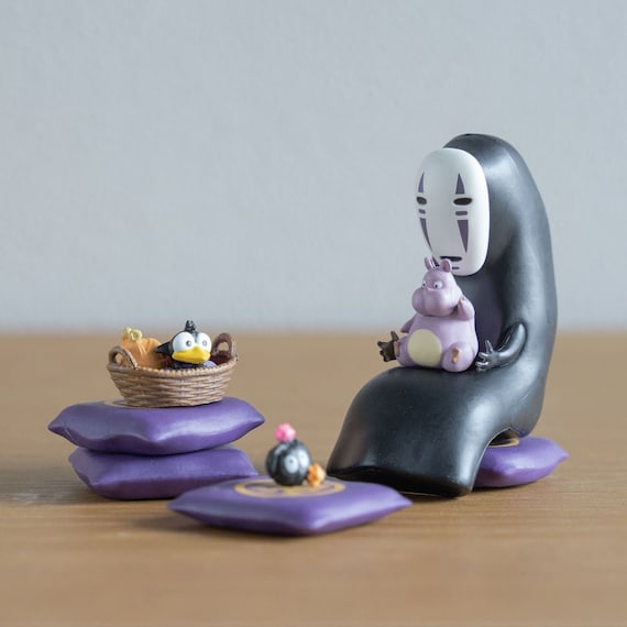 Original Ghibli No Face Spirited Away Figure Set/balance Toy Small