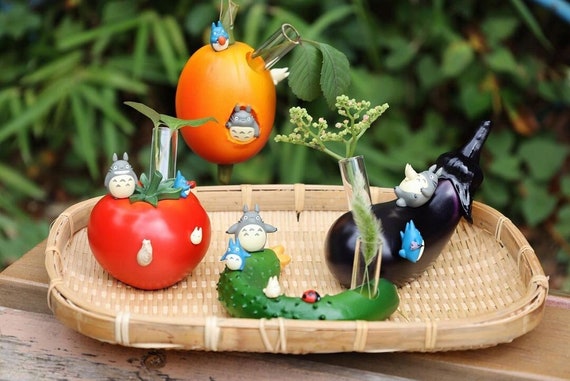 My Neighbor Totoro Small Totoro Figurine Character Figure Set of 4