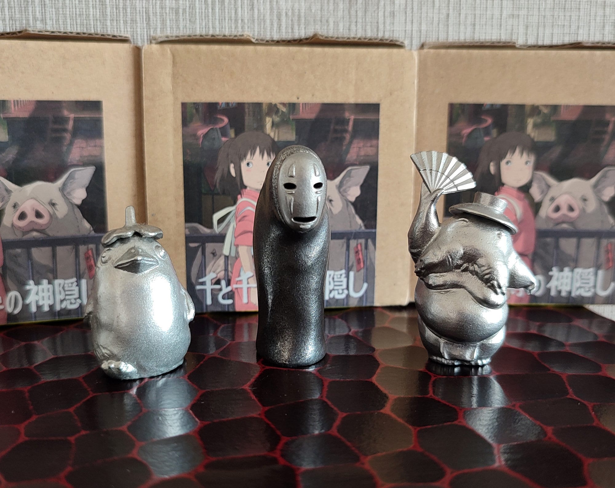 Original Ghibli Figurine/lantern Spirited Away  Figure/statuette/replica/home Decor/diorama Kaonashi No Face Light Studio  Ghibli Gift -  Denmark