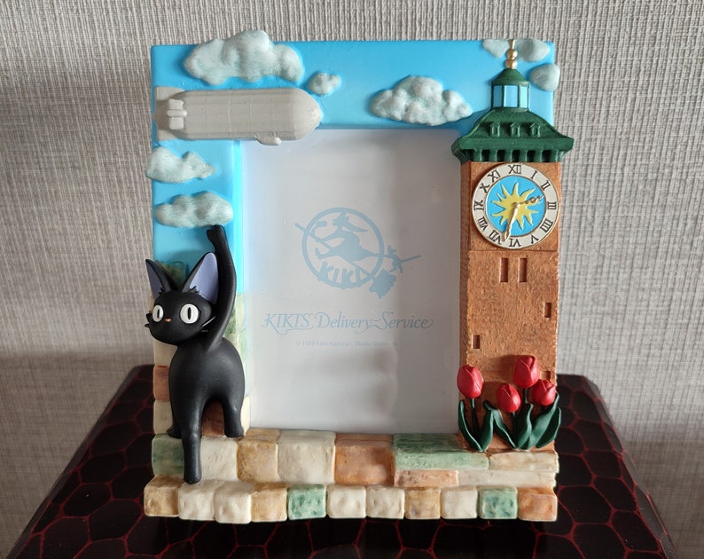 Original Ghibli Jiji Photo Frame/interior Diorama Kikis Etsy