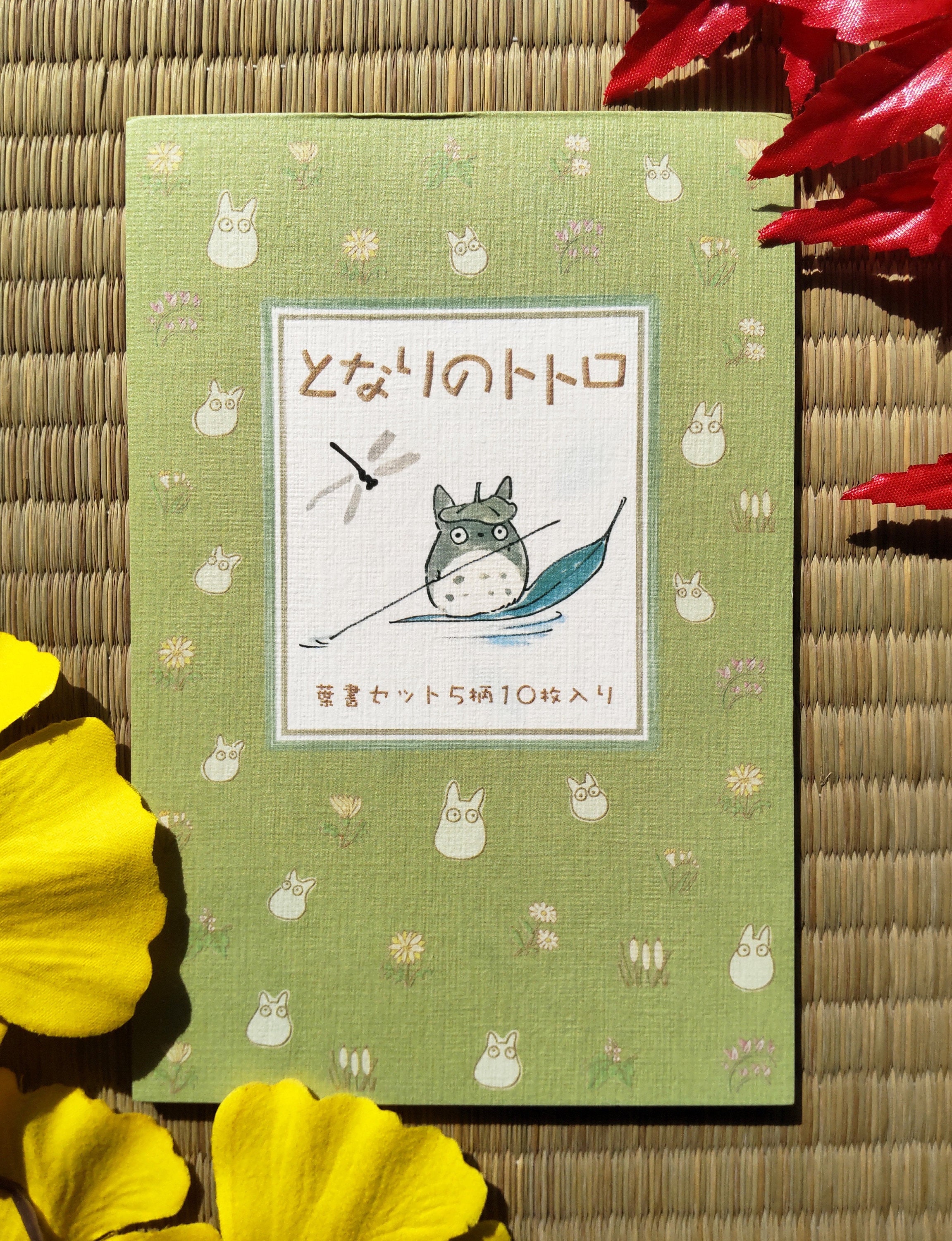 Vintage Original Ghibli Totoro Postcard Set/book My Neighbor Totoro  Sketchpad/memo/writing Pad/letter Paper Kawaii Japanese Stationery 