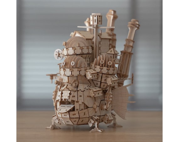 Howl's Moving Castle Calcifer 3D Puzzle