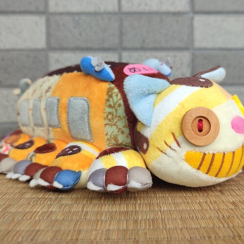 Exclusive Original Ghibli Park Catbus Plush Toy Home Decor Etsy