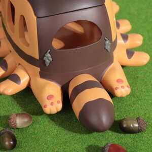 Original Ghibli Catbus Action Toy/Figure My Neighbor Totoro Figurine/Statue/Replica/Interior Decor/Holder Anime Studio Ghibli Gift image 7