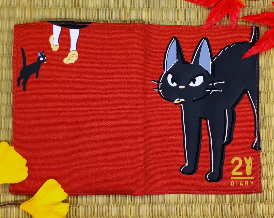 Original Ghibli Jiji Book Cover Notepad Kikis Delivery Service Gigi