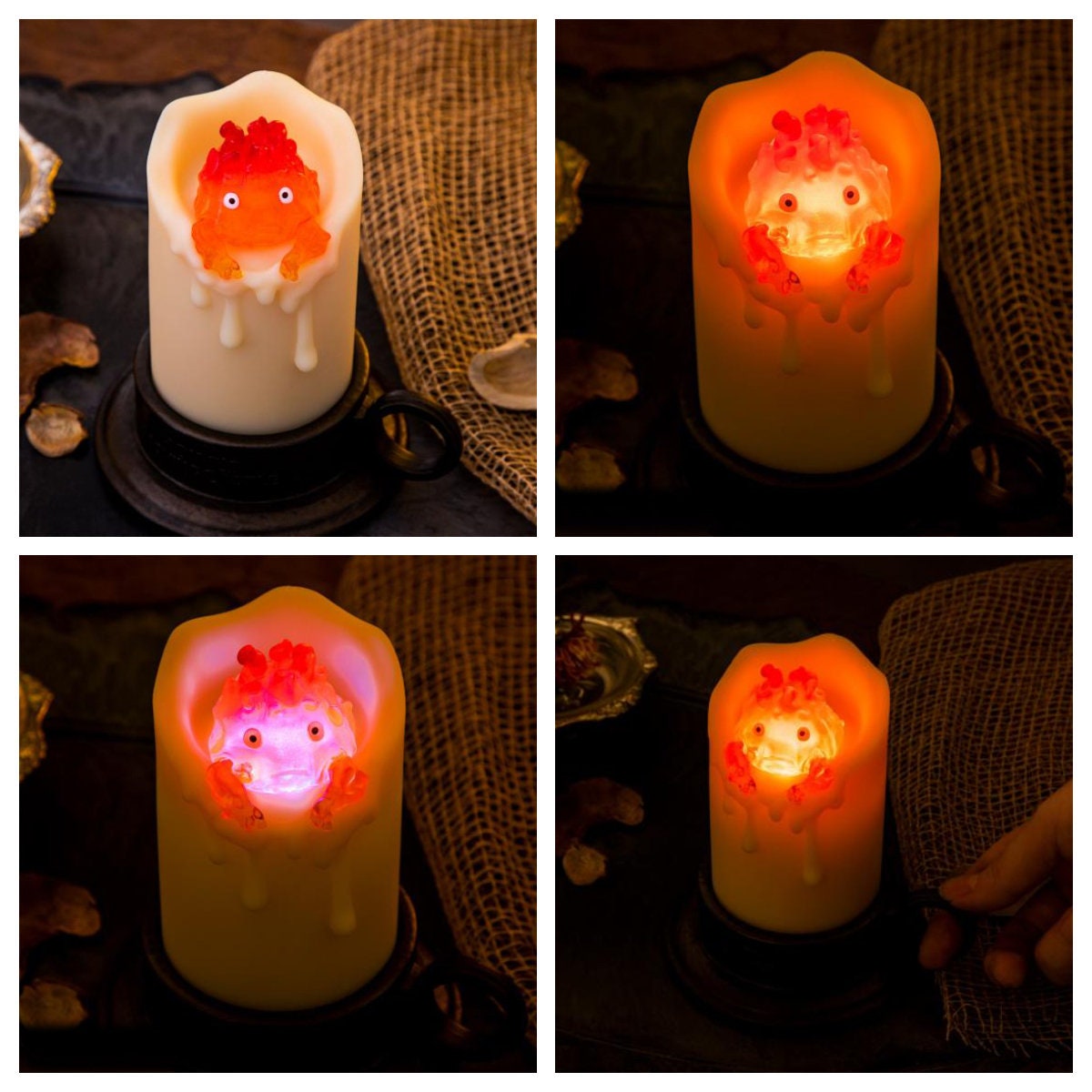 Howl's Moving Castle Calcifer's Swaying Candlelight – Ghibli Museum Store