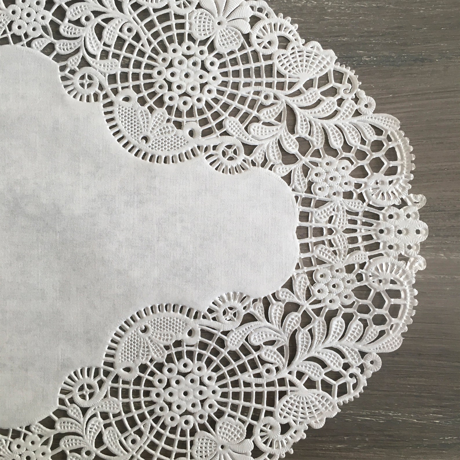 Large Oval Vintage Paper Doilies 8 X 12 Pack Etsy