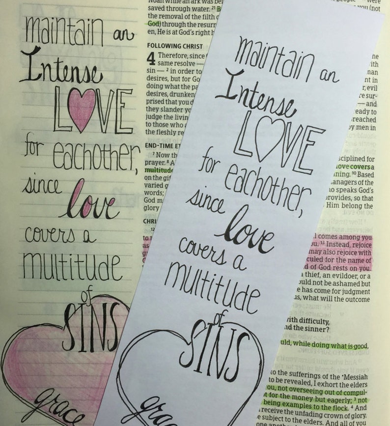 Bible Journaling Printable Template Set of 5 Designs template - Etsy