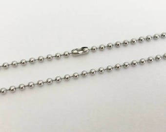 10pcs hang Tag Beaded Ball Chain Keychain dog bead ball chain with JOINERs