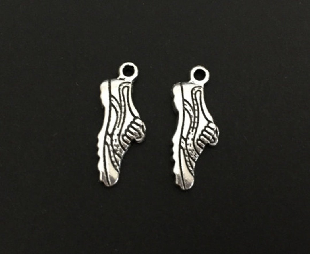 Small Running Shoes Charm. Bulk Running Shoe Charms. Marathon Charms