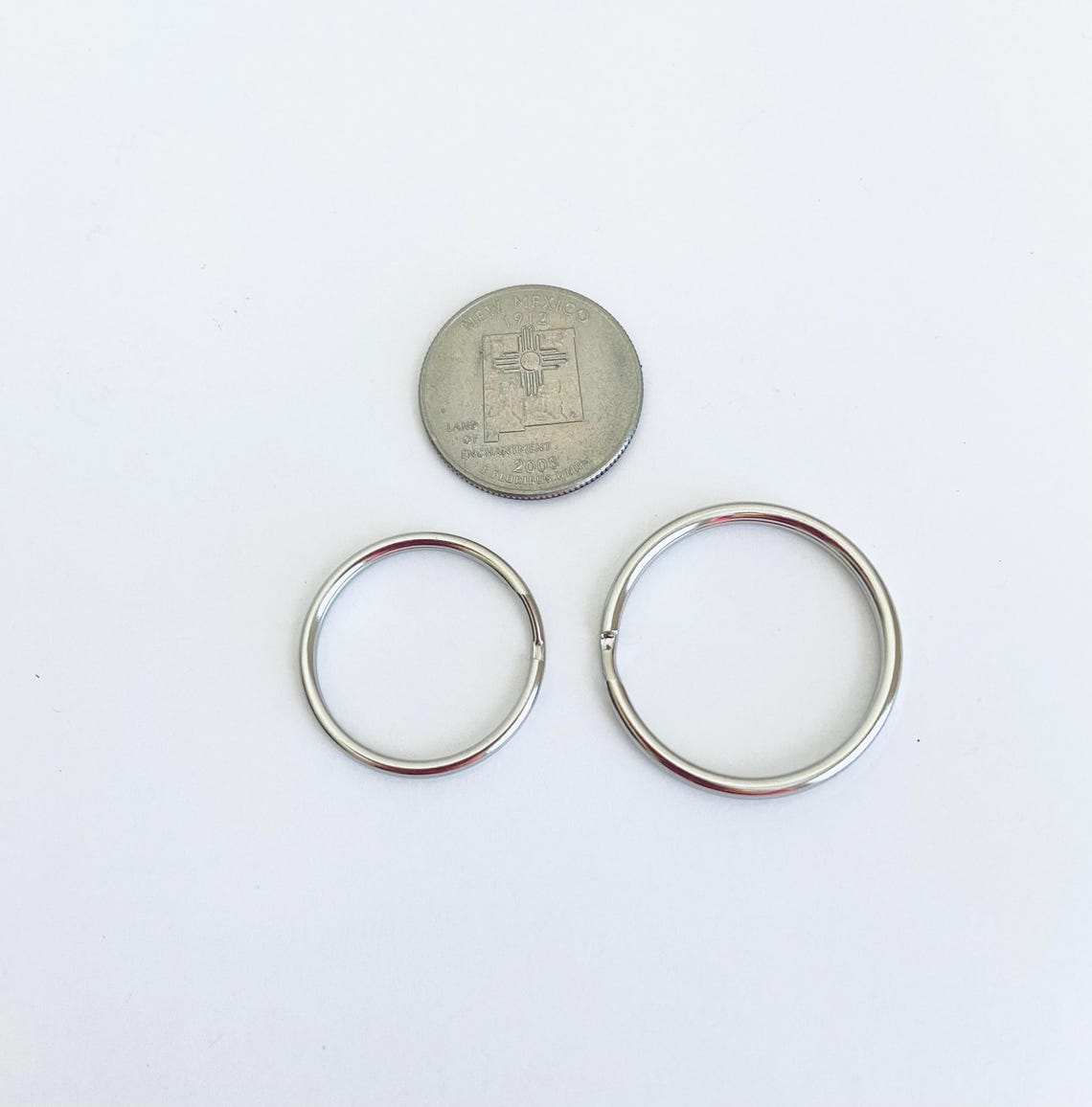 Base Metal Key Rings. 25MM Key Rings. 30MM Key Ring. Large Split Jump ...