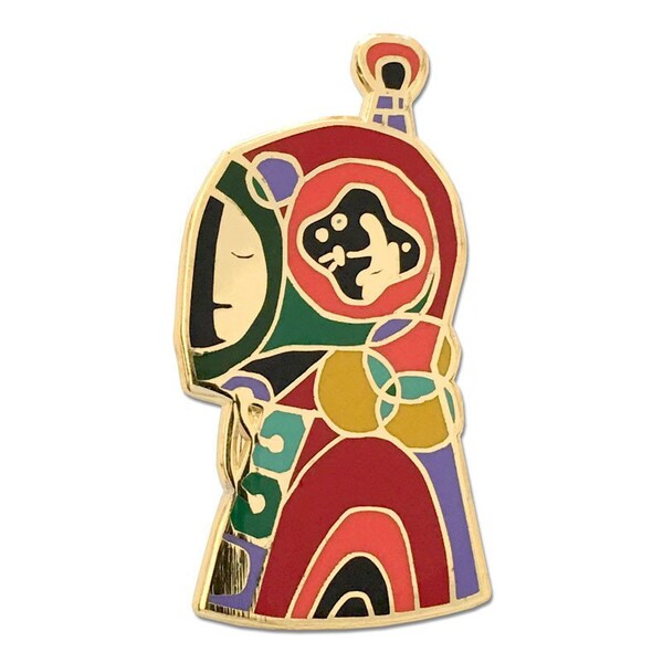 Crashlander Enamel Lapel Pin