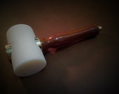 Leathercraft Maul, Hammer Leather Tools Leatherwork 940g (2.07Lb) wood African Padauk, Maul, Hammer