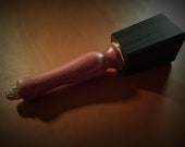 Leathercraft Maul, Hammer Leather Tools Leatherwork 380g (0.83Lb) wood African Purpleheart, Maul, Hammer