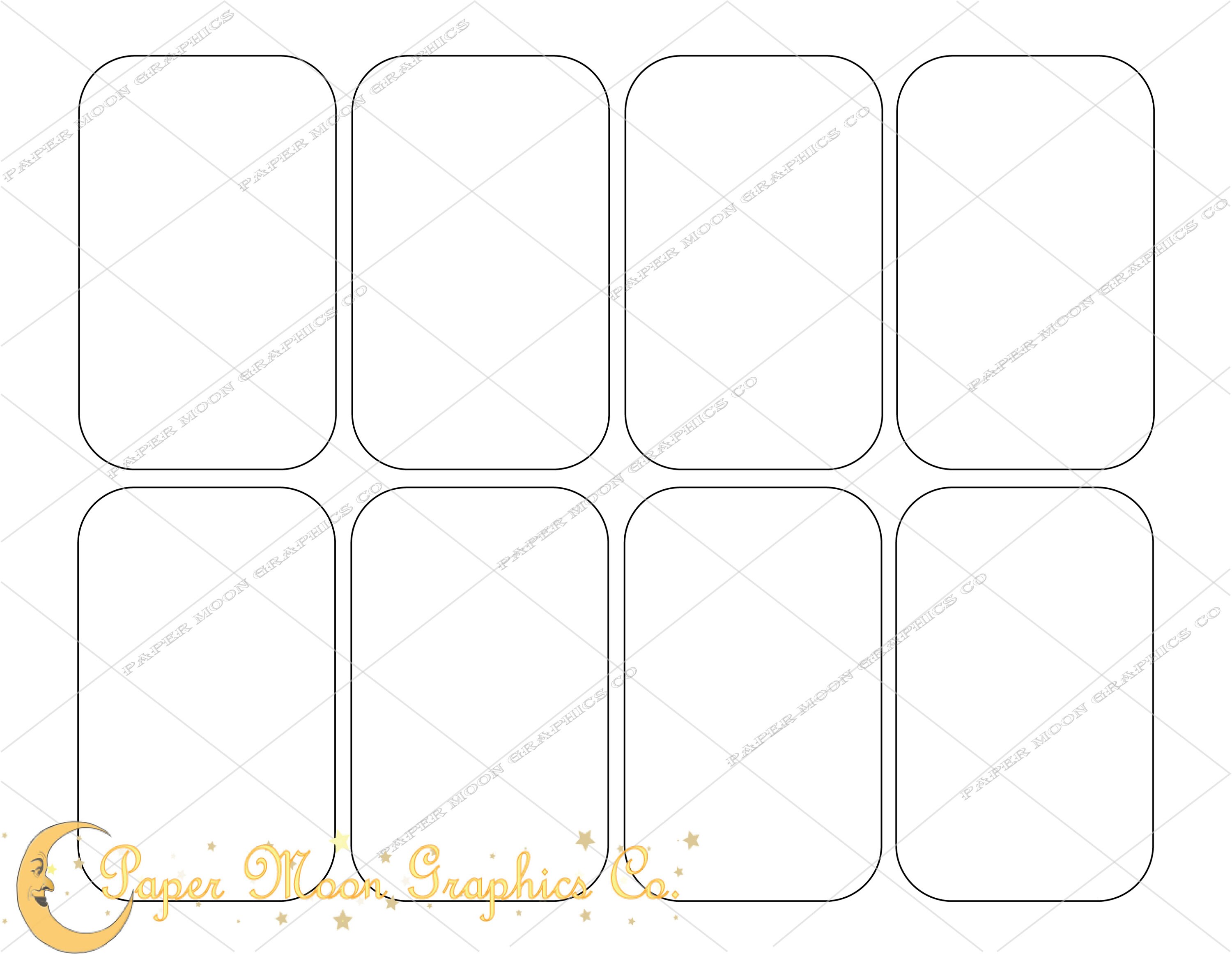SVG Mints Tin Template Printable Editable 4 Files 8 Blank | Etsy