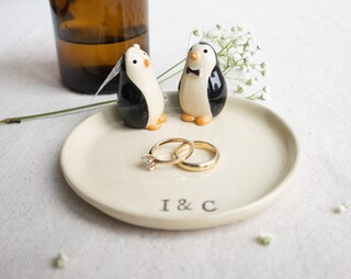 Portachiavi Con Pinguino Pazzo In Acciaio Inossidabile - Regalo Per Amiche, Natale, Compleanno Donna