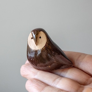 Handmade Ceramic Owl Figurine