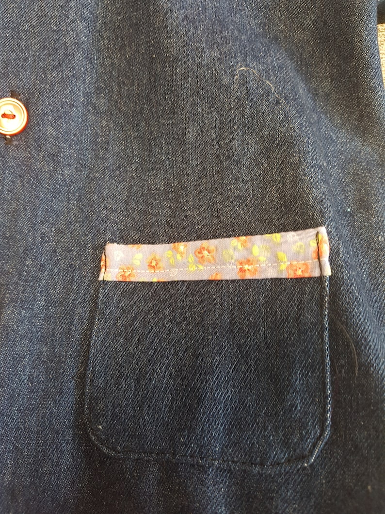 Jeans jacket in size 80 image 3