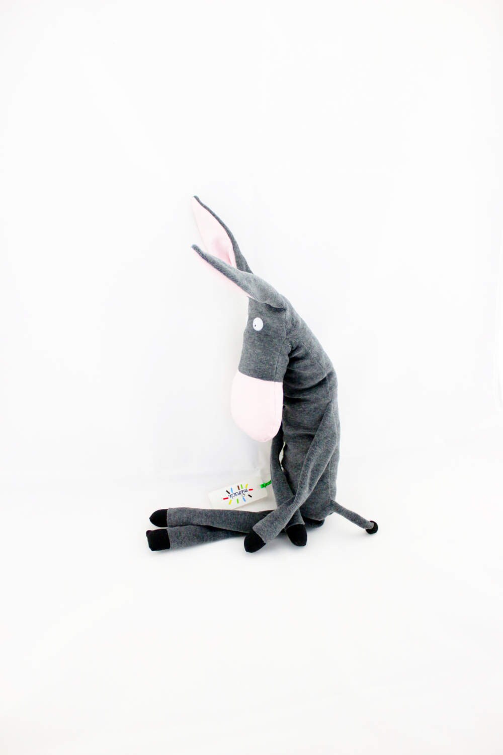 Donkey soft filled plush toy plushie handmade Etsy