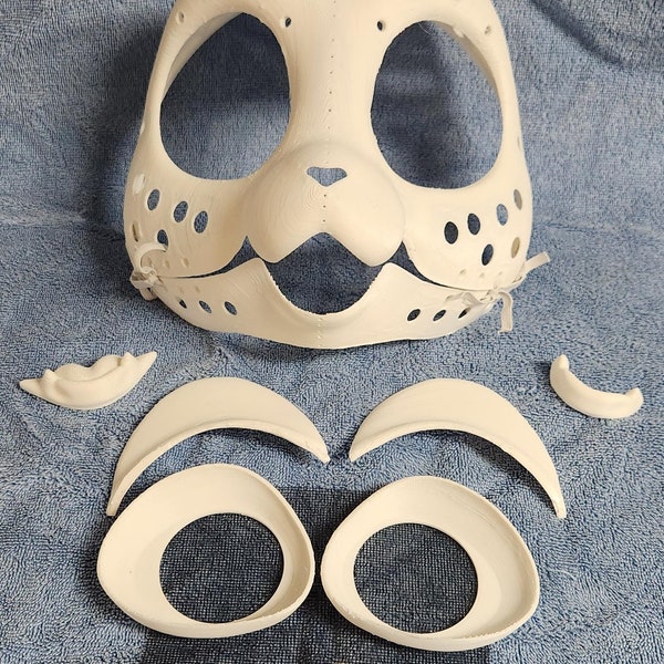 Kemono Kitten Fursuit Head Blank