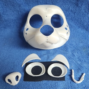 Fox Fursuit Head Blank