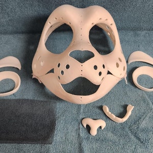 Cat Fursuit Head Blank