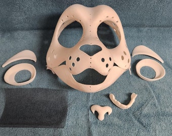 Cat Fursuit Head Blank