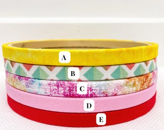 Embroidery Hoops - Fabric Wrapped Embroidery Frames for Embroidery or Cross stitch