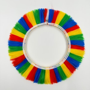 Rainbow Fringe Decorative Embroidery Hoop