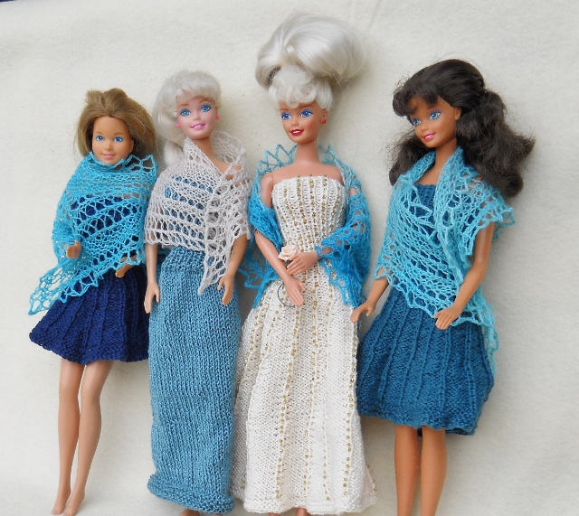 knitting-pattern-for-barbie-doll-wedding-dress-and-bridal-party-etsy for Barbie Doll Clothes Knitting Patterns Free Printable Knitting Pattern for Barbie Doll Wedding Dress and Bridal Party - Etsy for Barbie Doll Clothes Knitting Patterns Free Printable