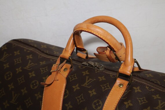 Authentic LOUIS VUITTON Monogram Keepall 55 Carry-on Travel 