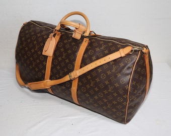 Louis Vuitton 2000s pre-owned Keepall 60 travel bag, Brown