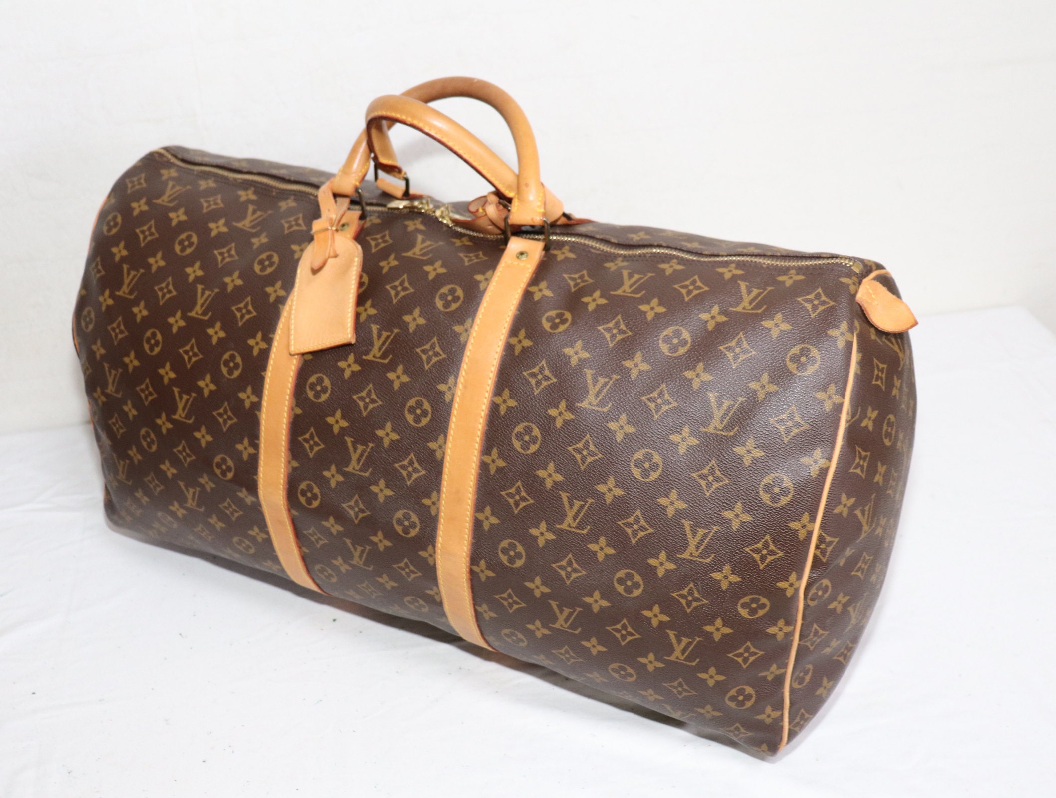 Louis Vuitton 2000 Pre-owned Keepall 60 Travel Bag - Brown