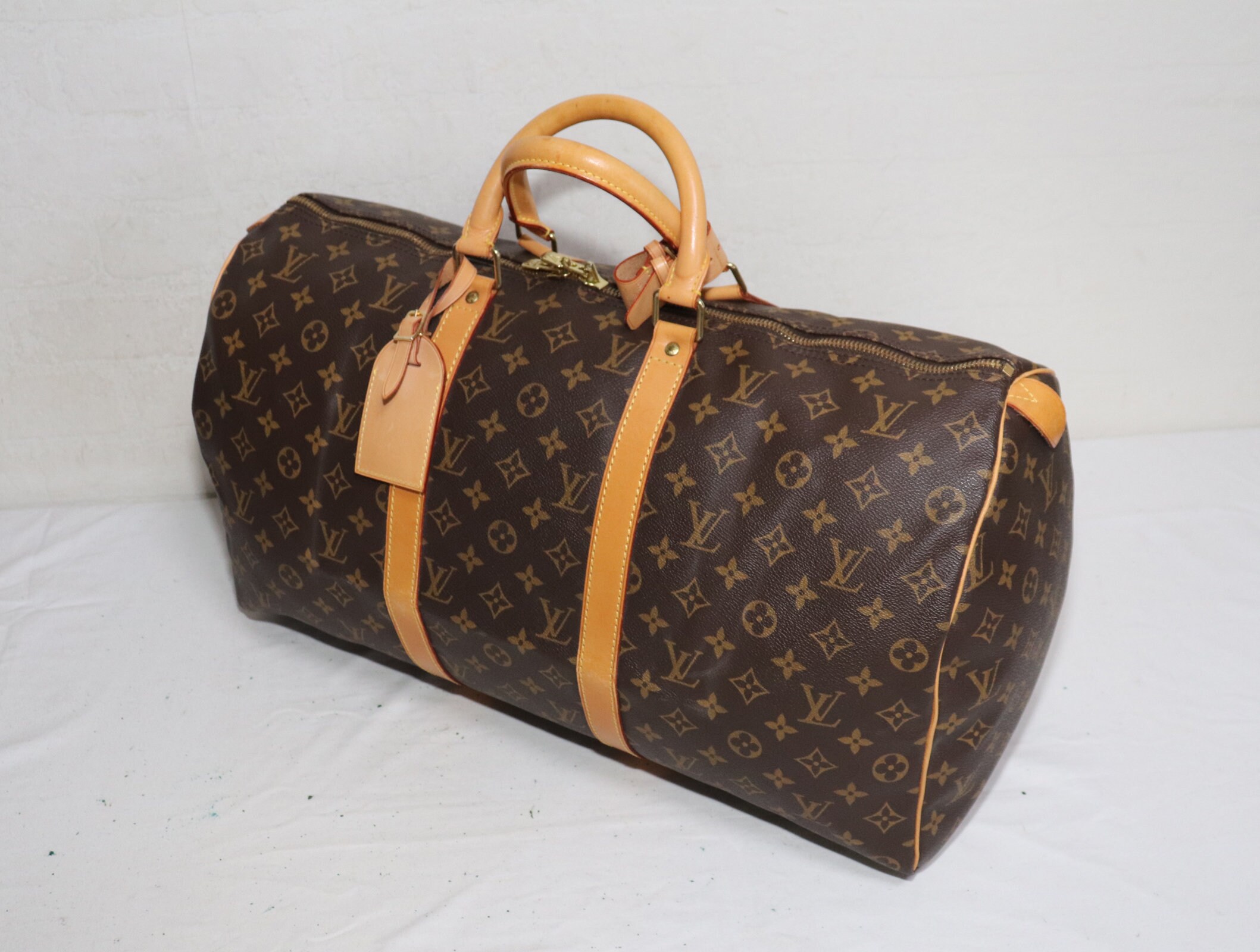 Louis Vuitton 1997 Pre-owned Keepall 55 Travel Bag - Brown