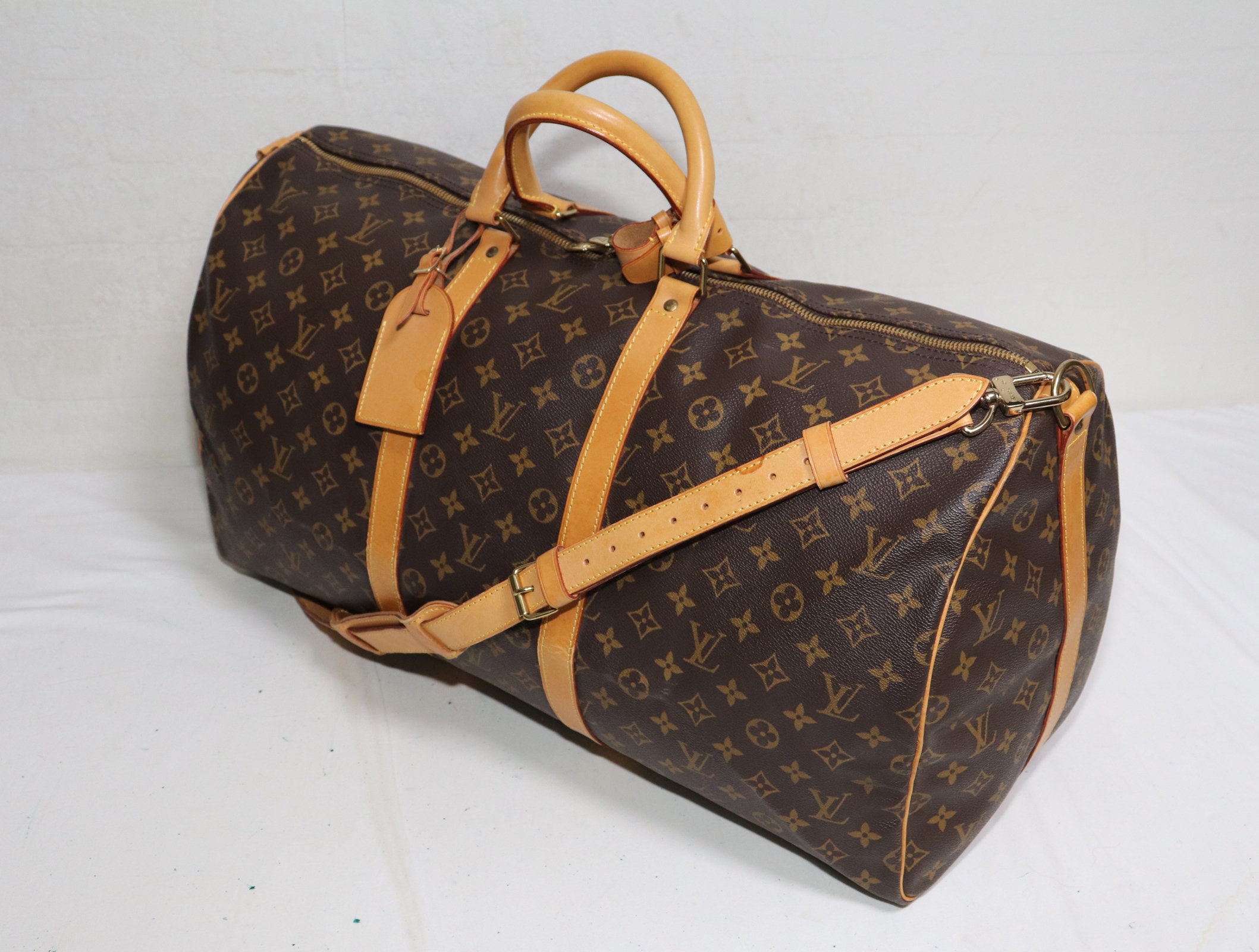 Shop for Louis Vuitton Black Epi Leather Keepall 60 cm Duffle Bag Luggage -  Shipped from USA