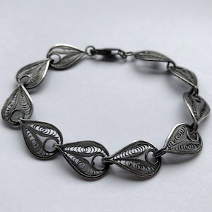 Filigree Bracelet Marisol - Silver Bracelets - Filigree Jewelry - Sterling Silver Jewelry - Handmade Bracelet - Women Jewelry - Gift Idea